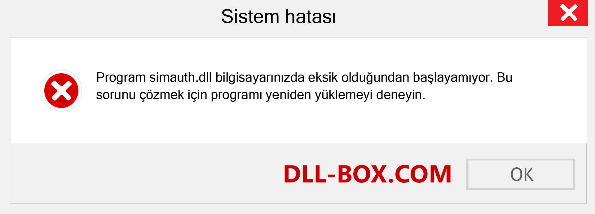 simauth.dll dosyası eksik mi? Windows 7, 8, 10 için İndirin - Windows'ta simauth dll Eksik Hatasını Düzeltin, fotoğraflar, resimler